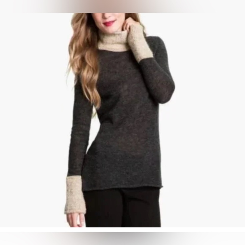 Tory Burch Black Turtleneck Sweater